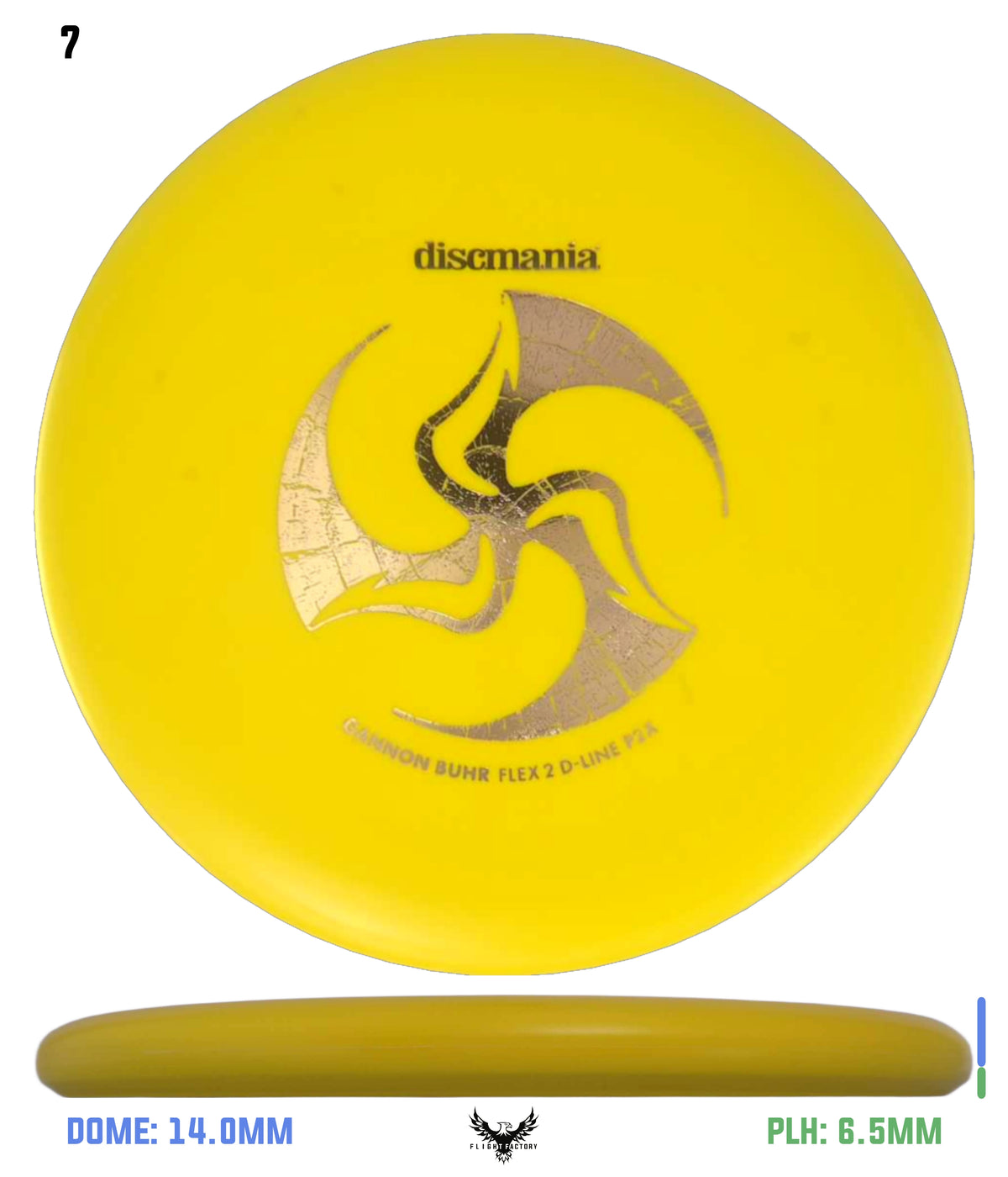 Discmania  D-Line (Flex 2) P2x - Gannon Buhr Signature Series Huk Lab