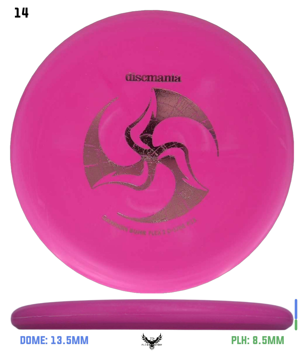 Discmania  D-Line (Flex 2) P2x - Gannon Buhr Signature Series Huk Lab