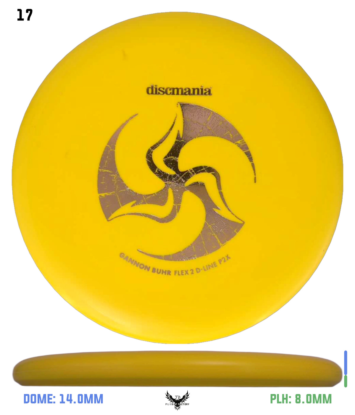 Discmania  D-Line (Flex 2) P2x - Gannon Buhr Signature Series Huk Lab