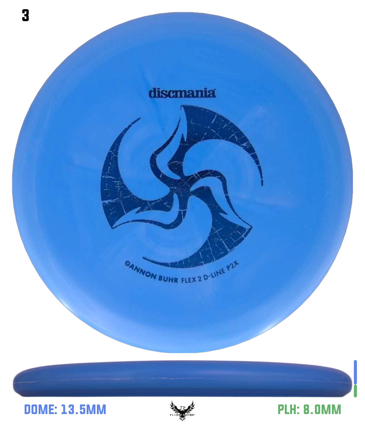 Discmania  D-Line (Flex 2) P2x - Gannon Buhr Signature Series Huk Lab