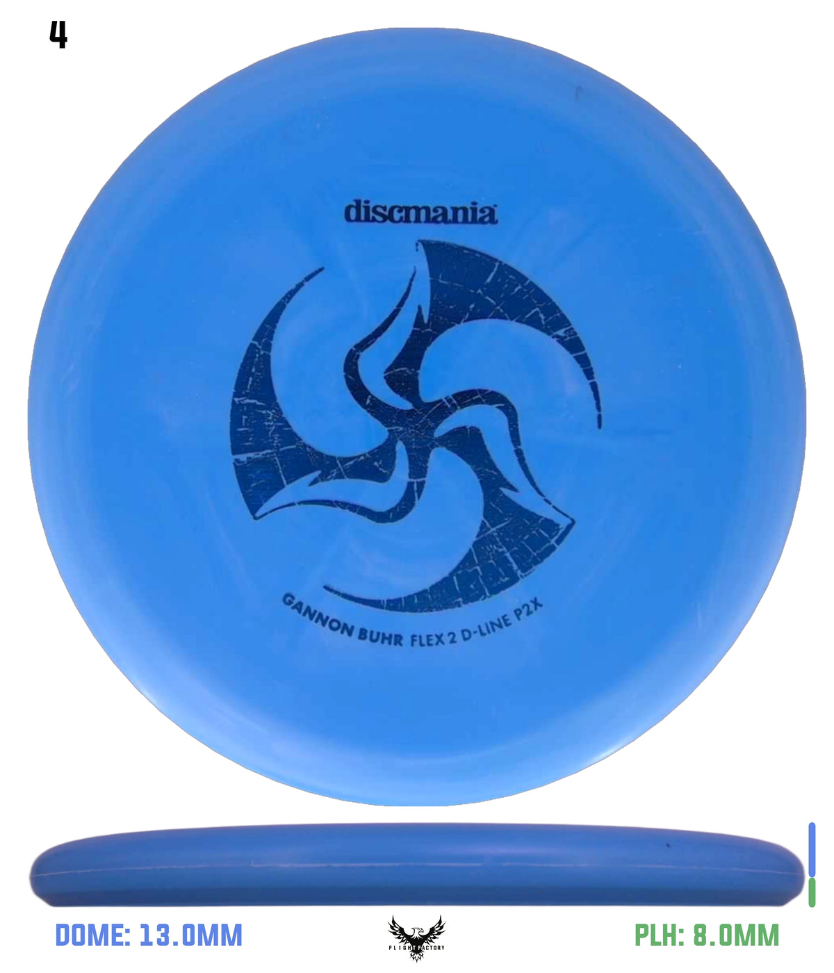 Discmania  D-Line (Flex 2) P2x - Gannon Buhr Signature Series Huk Lab