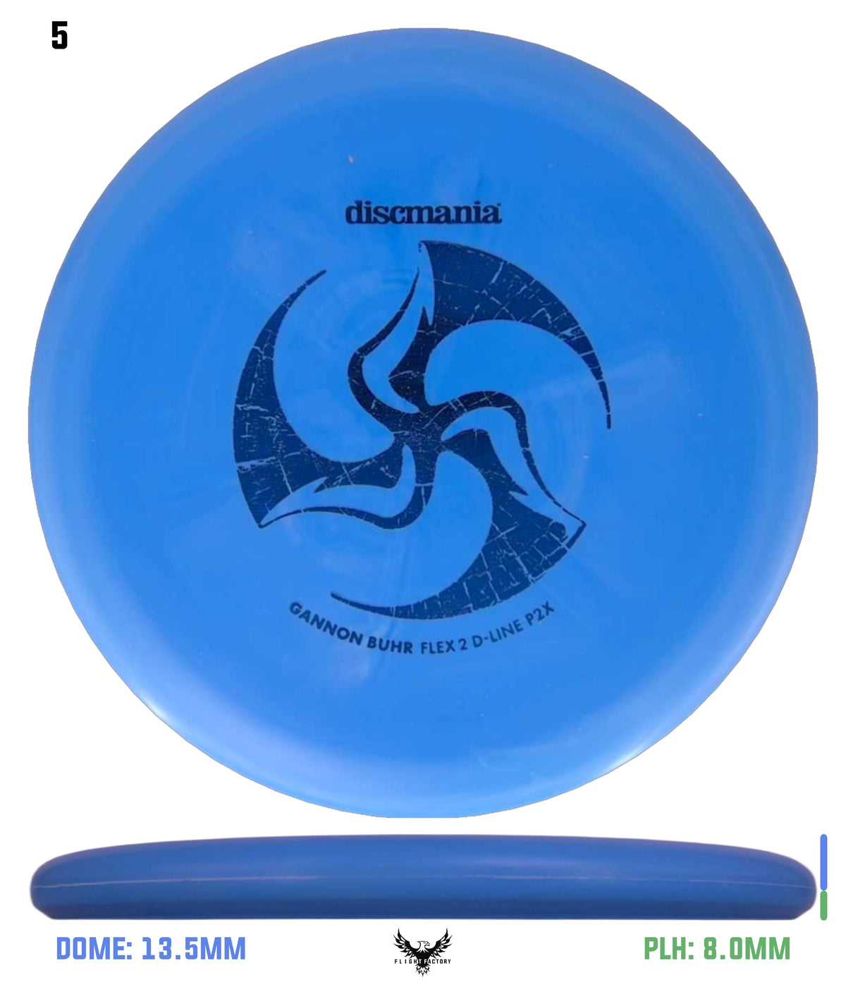 Discmania  D-Line (Flex 2) P2x - Gannon Buhr Signature Series Huk Lab