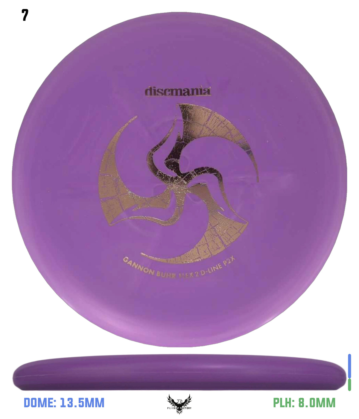 Discmania  D-Line (Flex 2) P2x - Gannon Buhr Signature Series Huk Lab