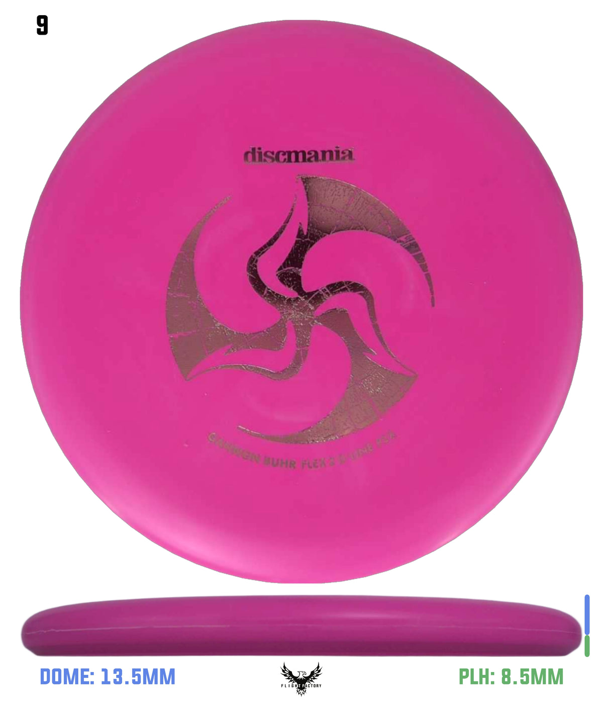 Discmania  D-Line (Flex 2) P2x - Gannon Buhr Signature Series Huk Lab