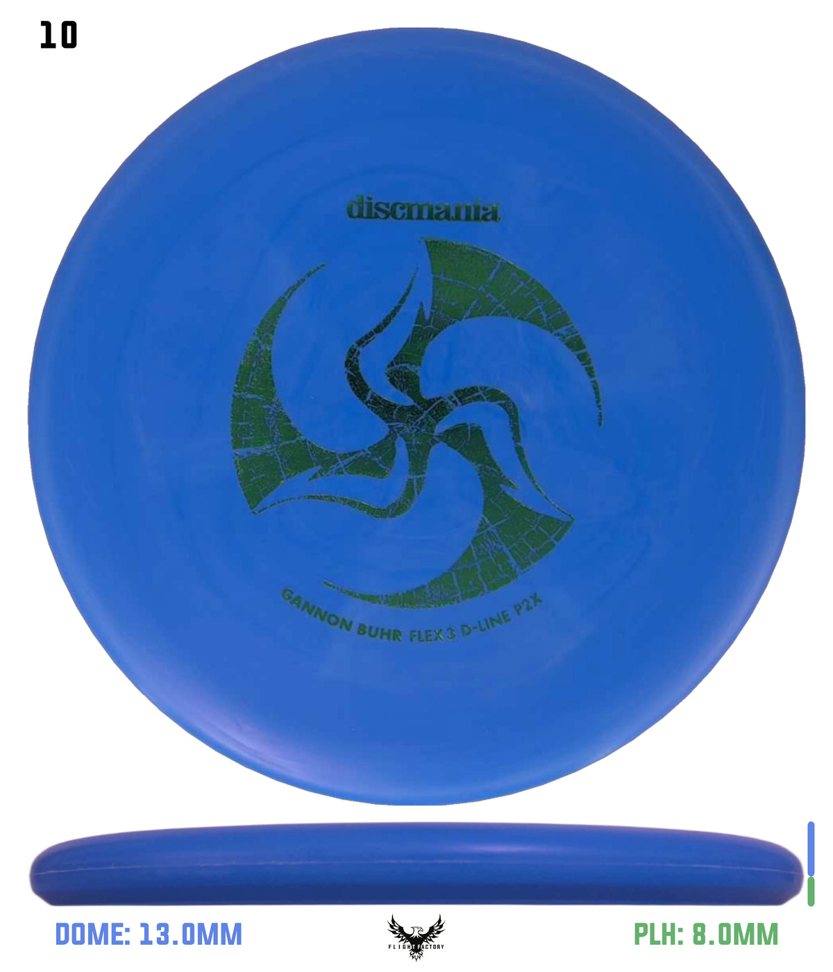 Discmania  D-Line (Flex 3) P2x - Gannon Buhr Signature Series Huk Lab