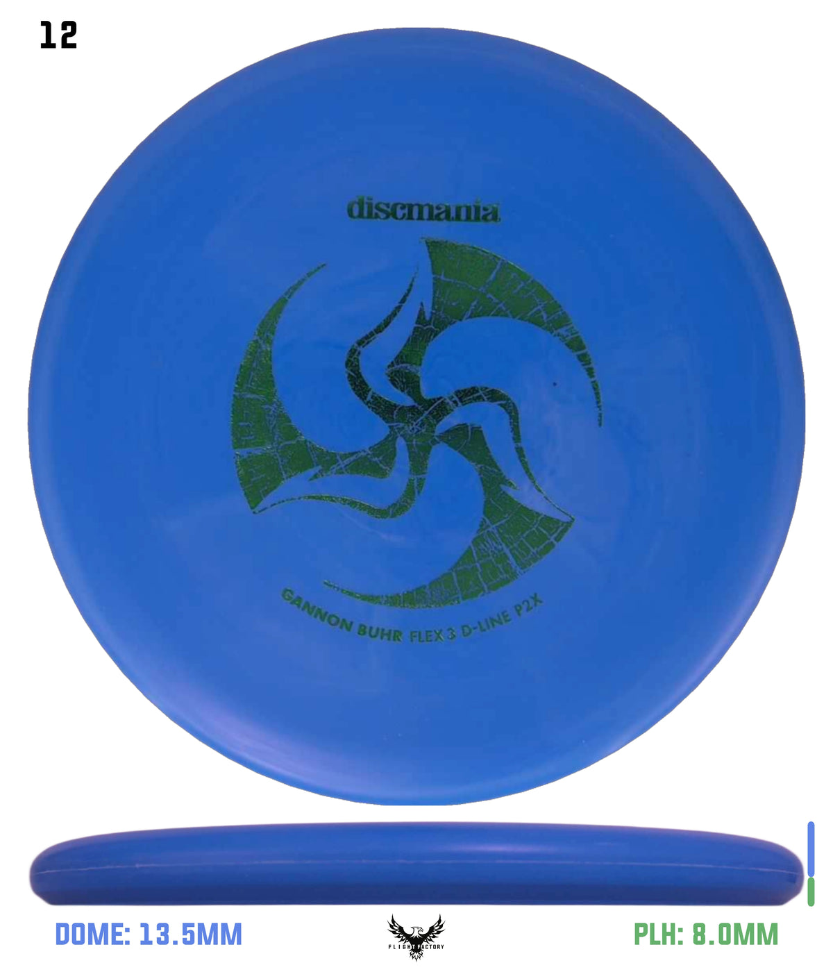 Discmania  D-Line (Flex 3) P2x - Gannon Buhr Signature Series Huk Lab