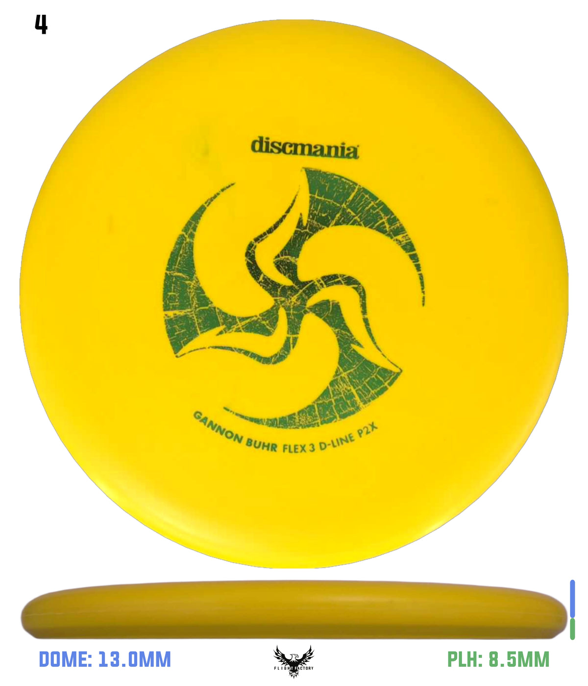 Discmania  D-Line (Flex 3) P2x - Gannon Buhr Signature Series Huk Lab