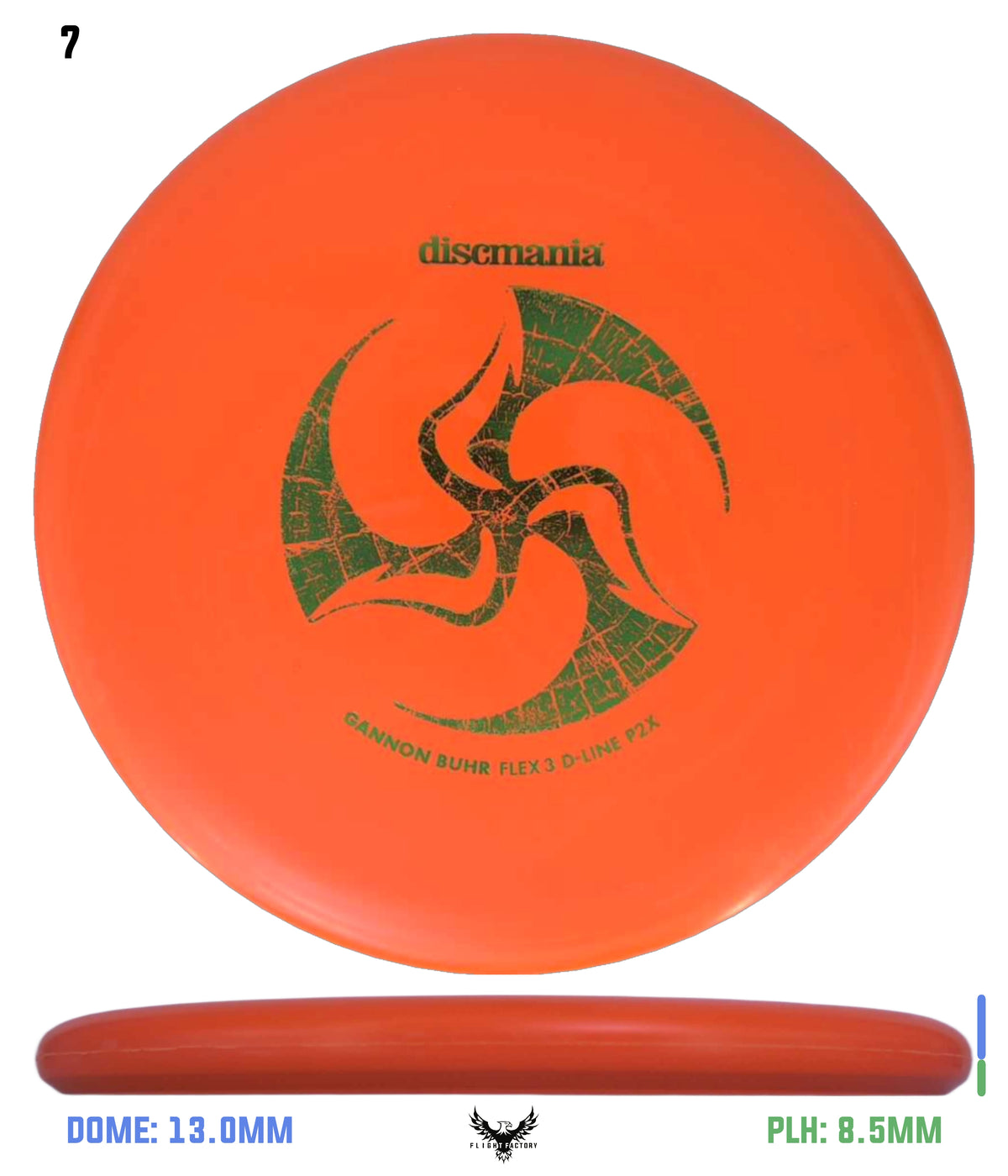 Discmania  D-Line (Flex 3) P2x - Gannon Buhr Signature Series Huk Lab