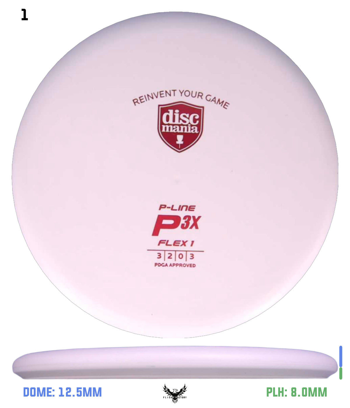 Discmania Flex 1 P-Line P3x