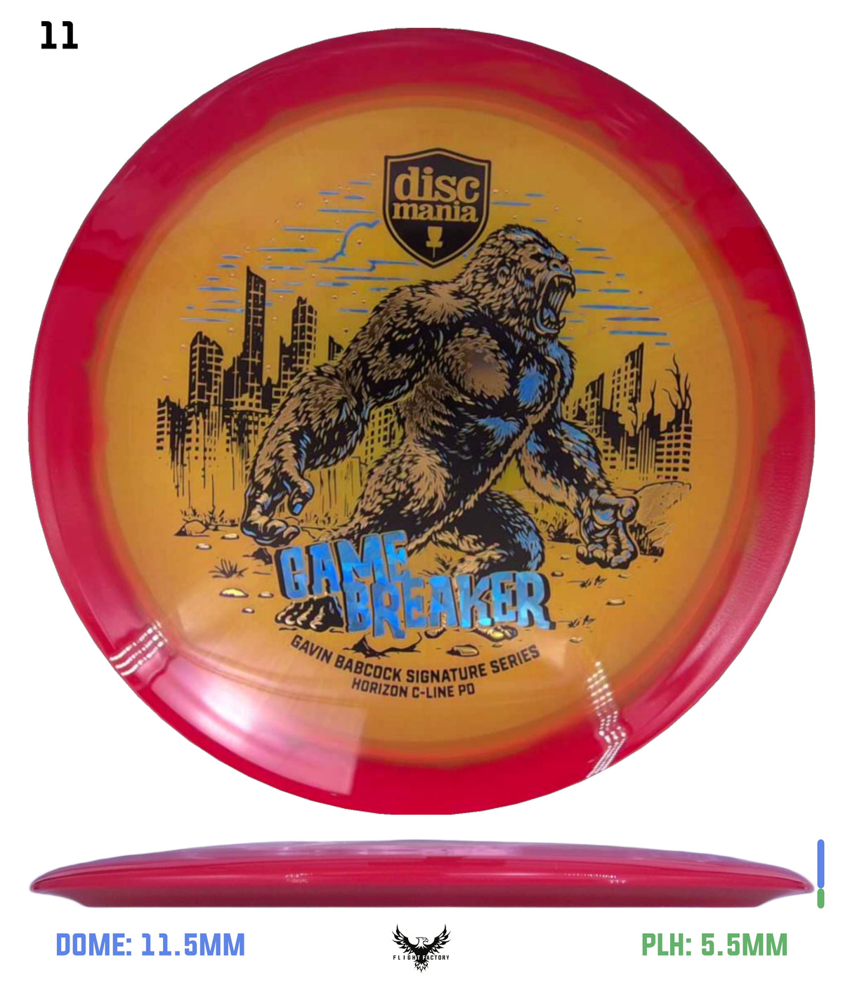 Discmania Horizon C-Line Gavin Babcock Signature Series PD - "Game Breaker"