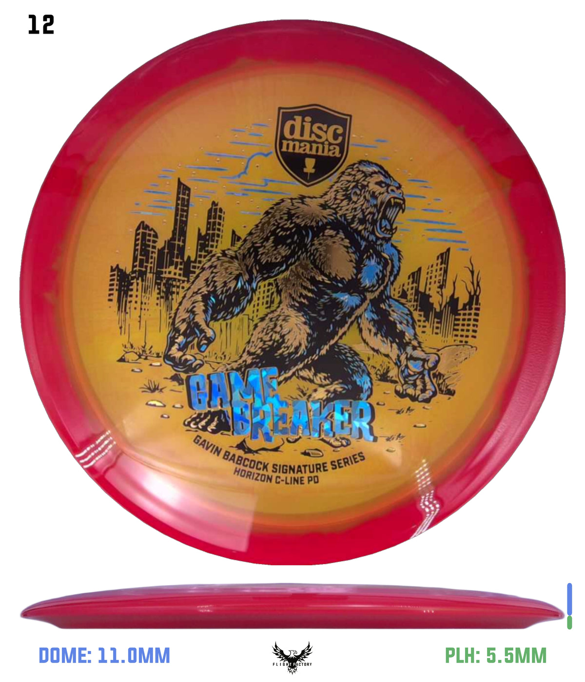 Discmania Horizon C-Line Gavin Babcock Signature Series PD - "Game Breaker"