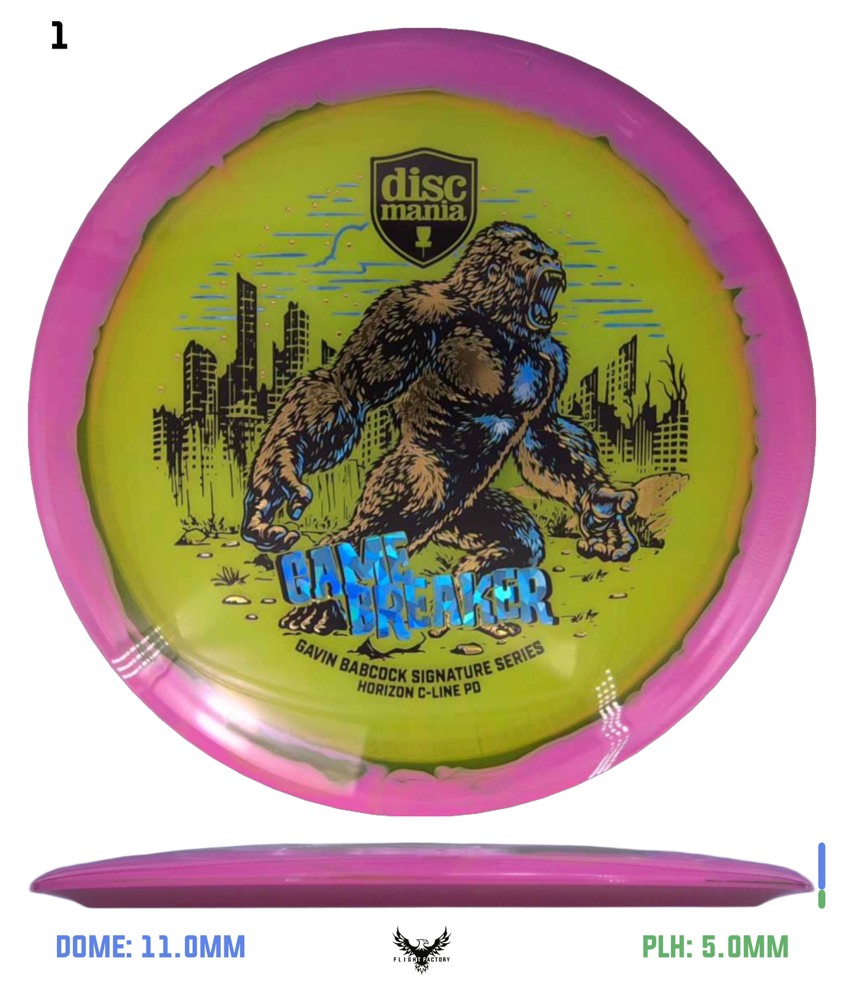 Discmania Horizon C-Line Gavin Babcock Signature Series PD - "Game Breaker"