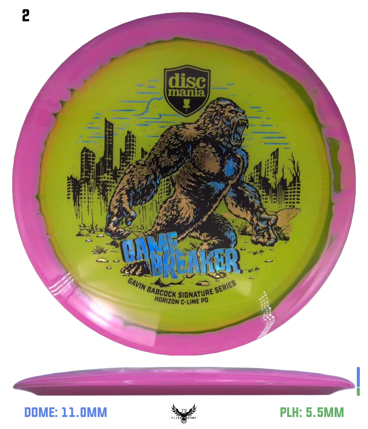 Discmania Horizon C-Line Gavin Babcock Signature Series PD - "Game Breaker"