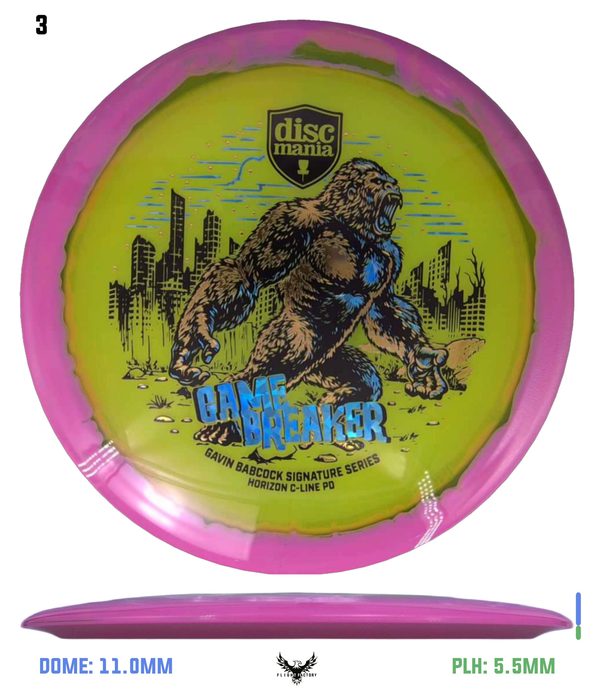 Discmania Horizon C-Line Gavin Babcock Signature Series PD - "Game Breaker"