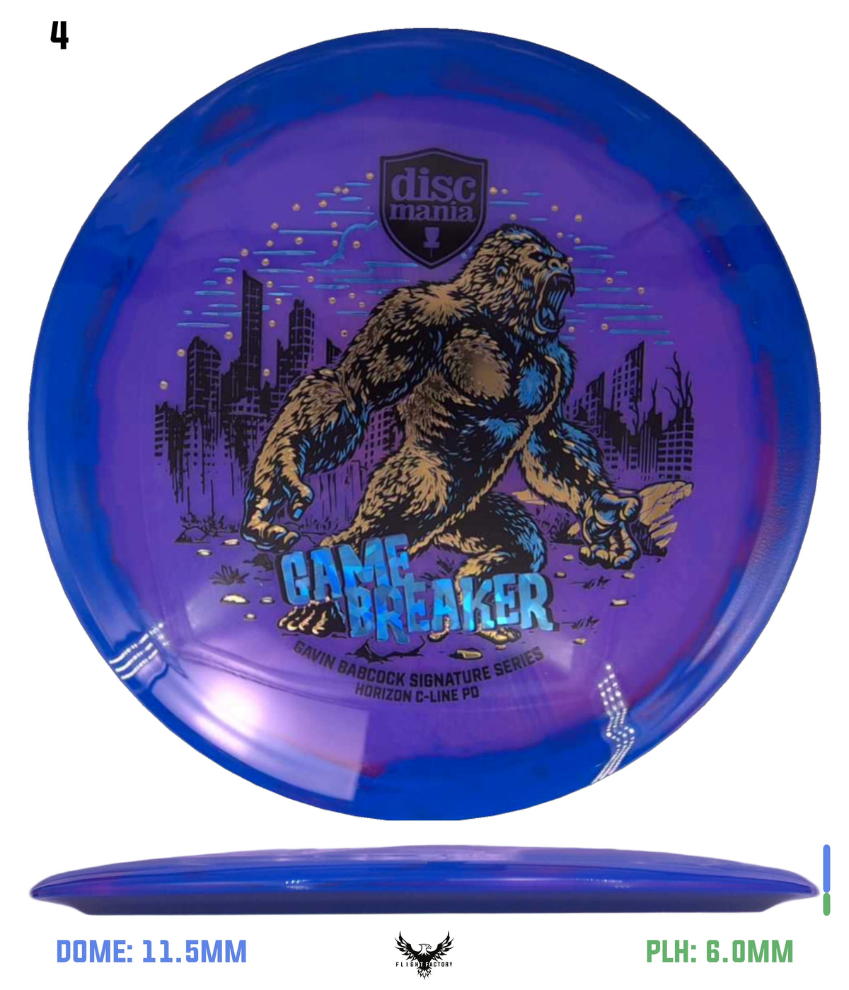 Discmania Horizon C-Line Gavin Babcock Signature Series PD - "Game Breaker"