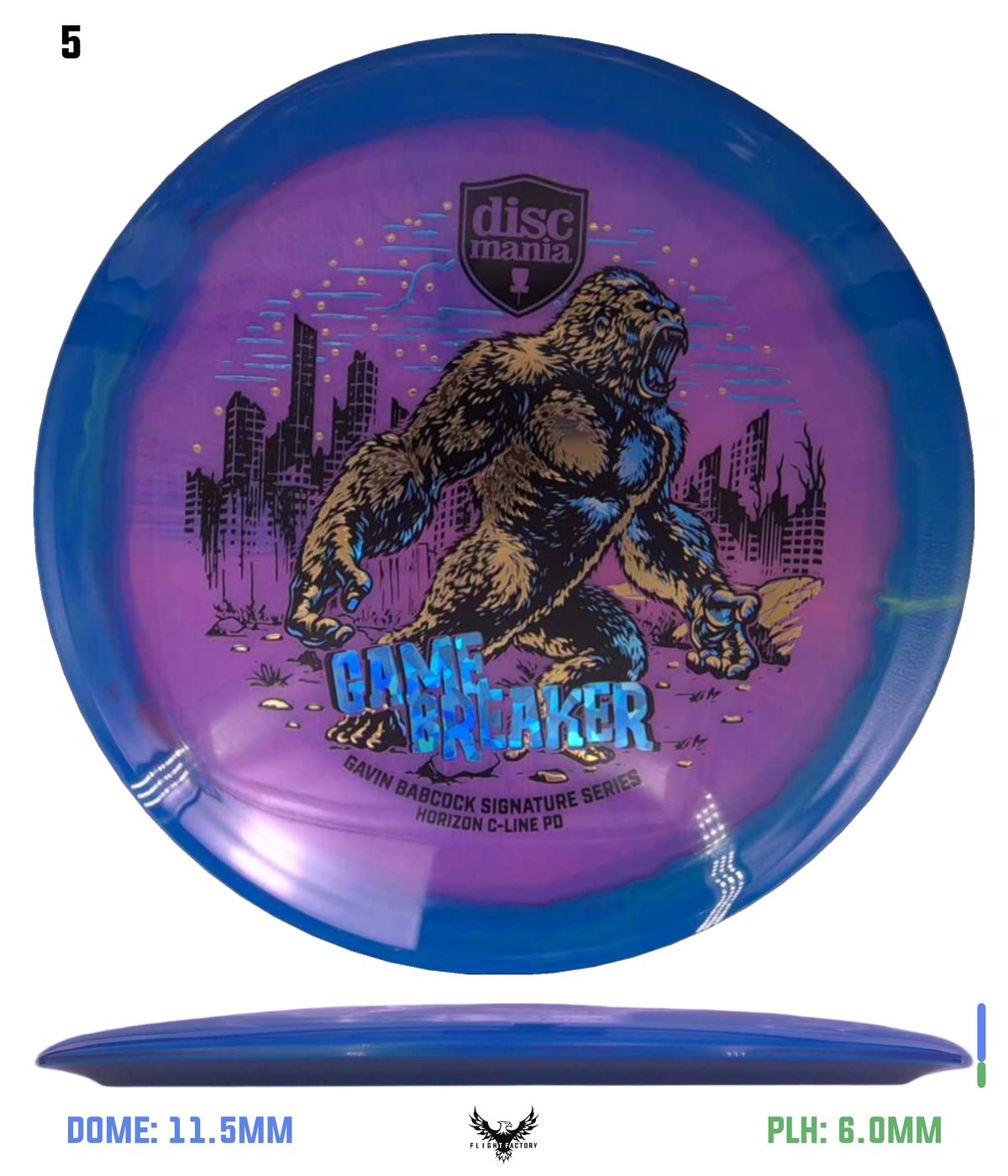 Discmania Horizon C-Line Gavin Babcock Signature Series PD - "Game Breaker"