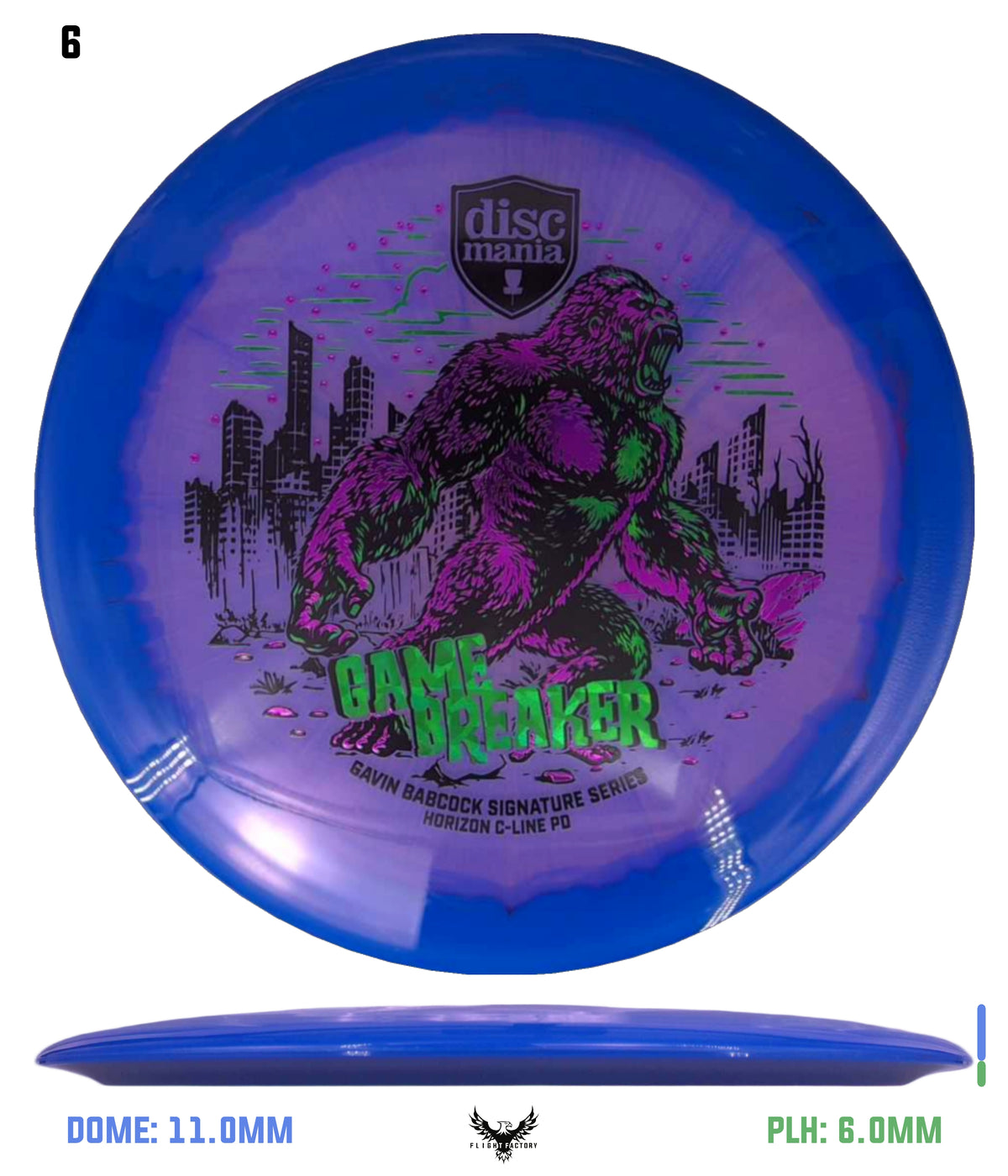 Discmania Horizon C-Line Gavin Babcock Signature Series PD - "Game Breaker"