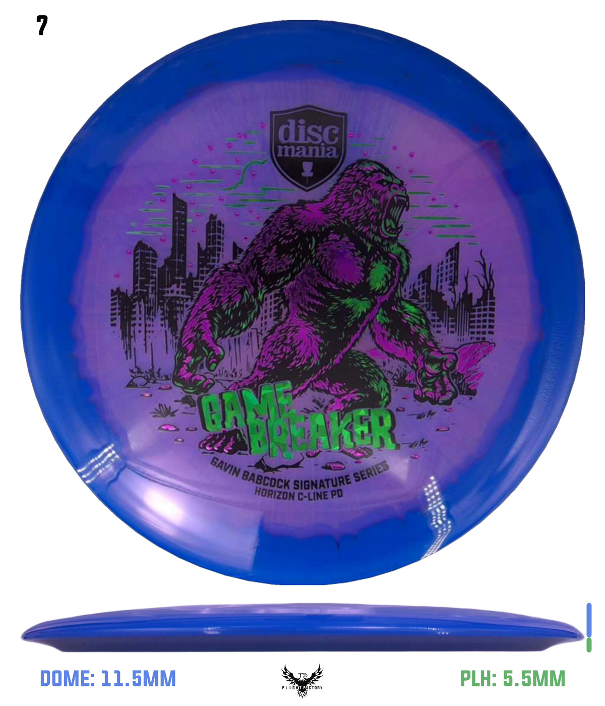 Discmania Horizon C-Line Gavin Babcock Signature Series PD - "Game Breaker"