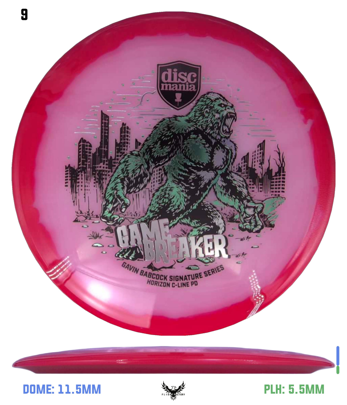 Discmania Horizon C-Line Gavin Babcock Signature Series PD - "Game Breaker"