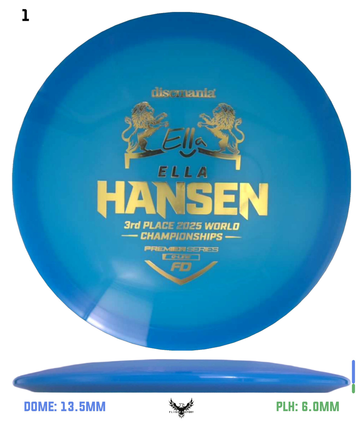 Ella Hansen Premier Series Q-Line FD - 3rd Place 2025 World Championships