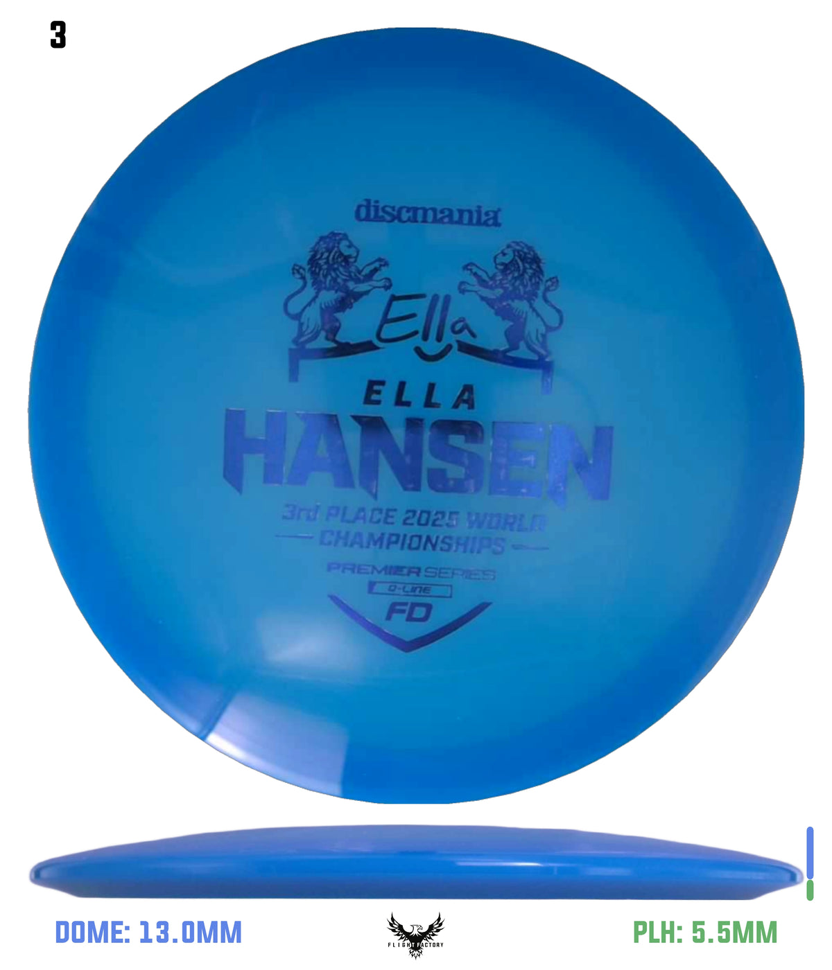 Ella Hansen Premier Series Q-Line FD - 3rd Place 2025 World Championships