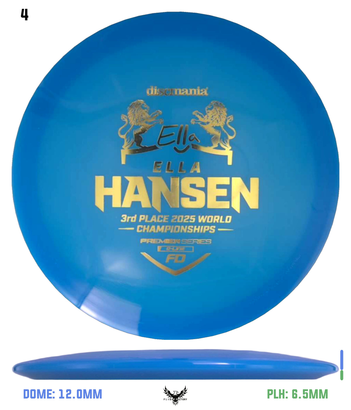 Ella Hansen Premier Series Q-Line FD - 3rd Place 2025 World Championships