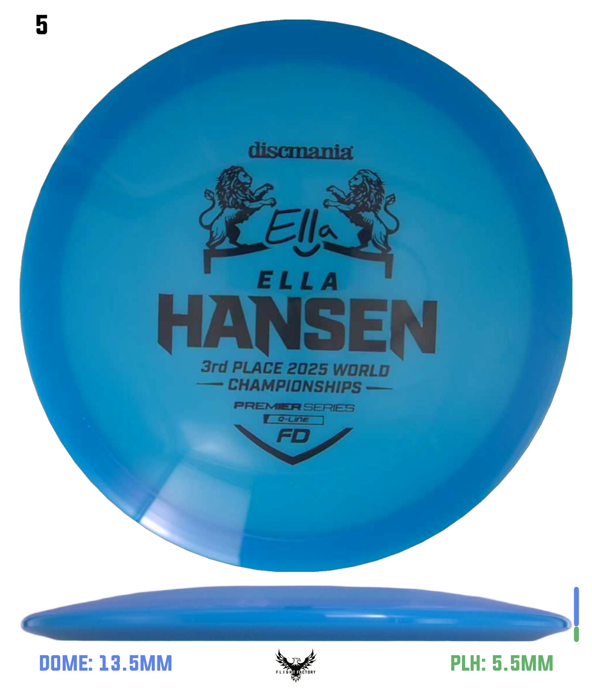 Ella Hansen Premier Series Q-Line FD - 3rd Place 2025 World Championships