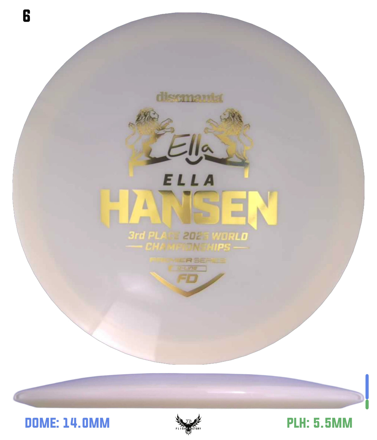 Ella Hansen Premier Series Q-Line FD - 3rd Place 2025 World Championships