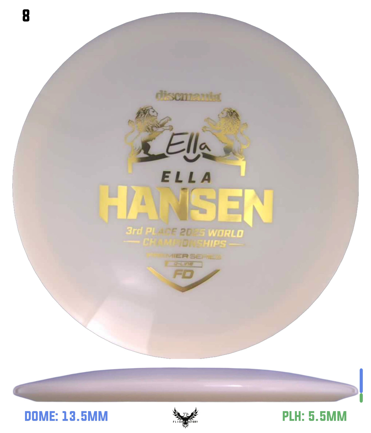 Ella Hansen Premier Series Q-Line FD - 3rd Place 2025 World Championships