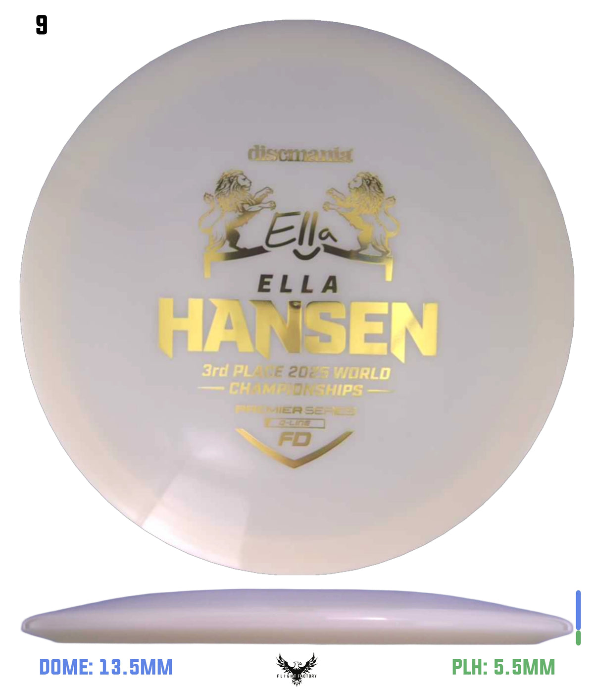 Ella Hansen Premier Series Q-Line FD - 3rd Place 2025 World Championships