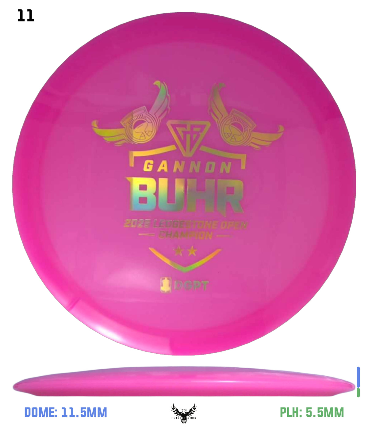 Discmania Gannon Buhr Triumph Series Glow C-Line TD - 2025 Ledgestone Open