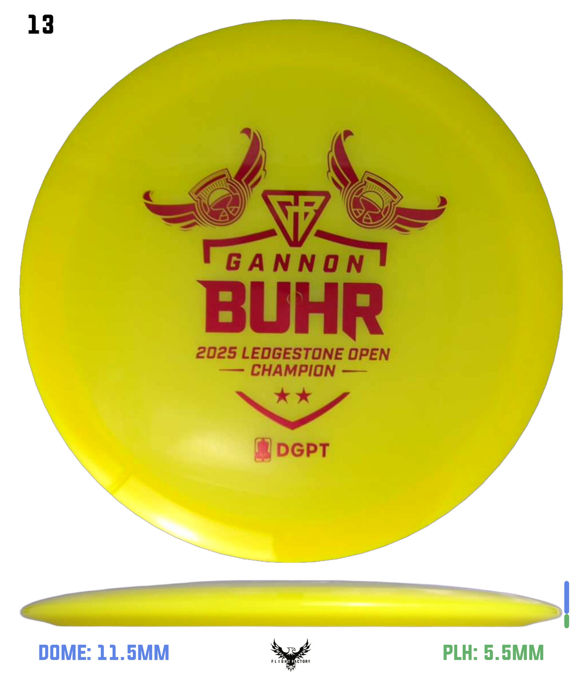 Discmania Gannon Buhr Triumph Series Glow C-Line TD - 2025 Ledgestone Open