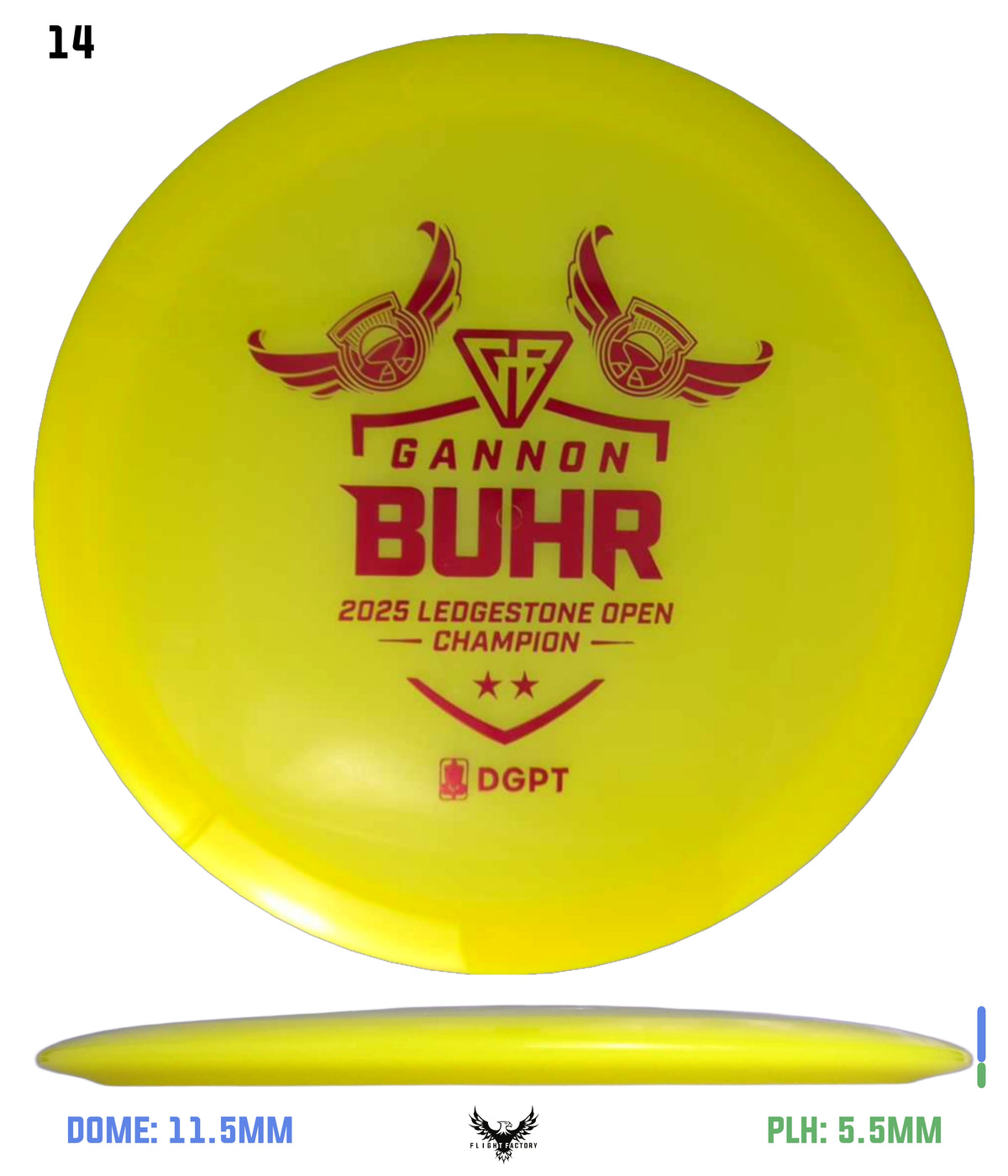 Discmania Gannon Buhr Triumph Series Glow C-Line TD - 2025 Ledgestone Open