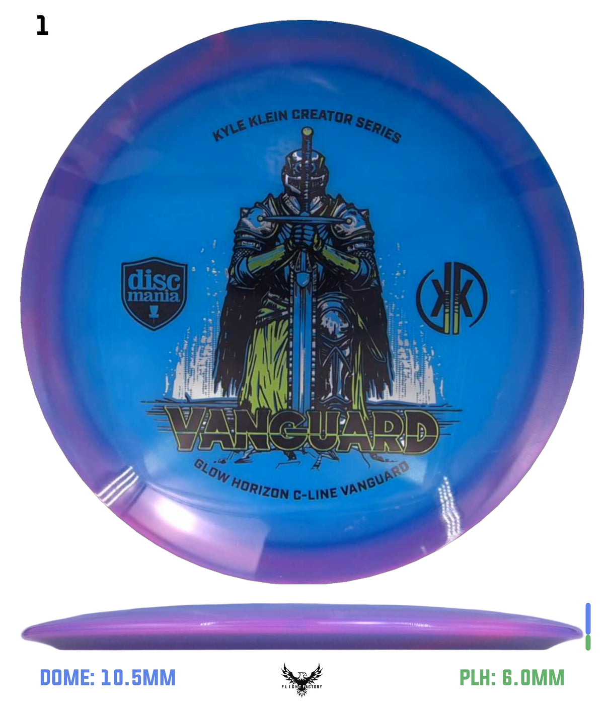 Discmania Kyle Klein Creator Series Glow Horizon C-Line Vanguard