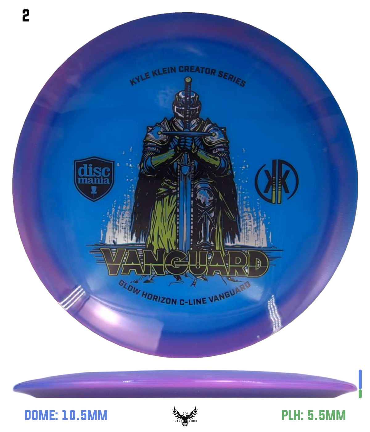 Discmania Kyle Klein Creator Series Glow Horizon C-Line Vanguard