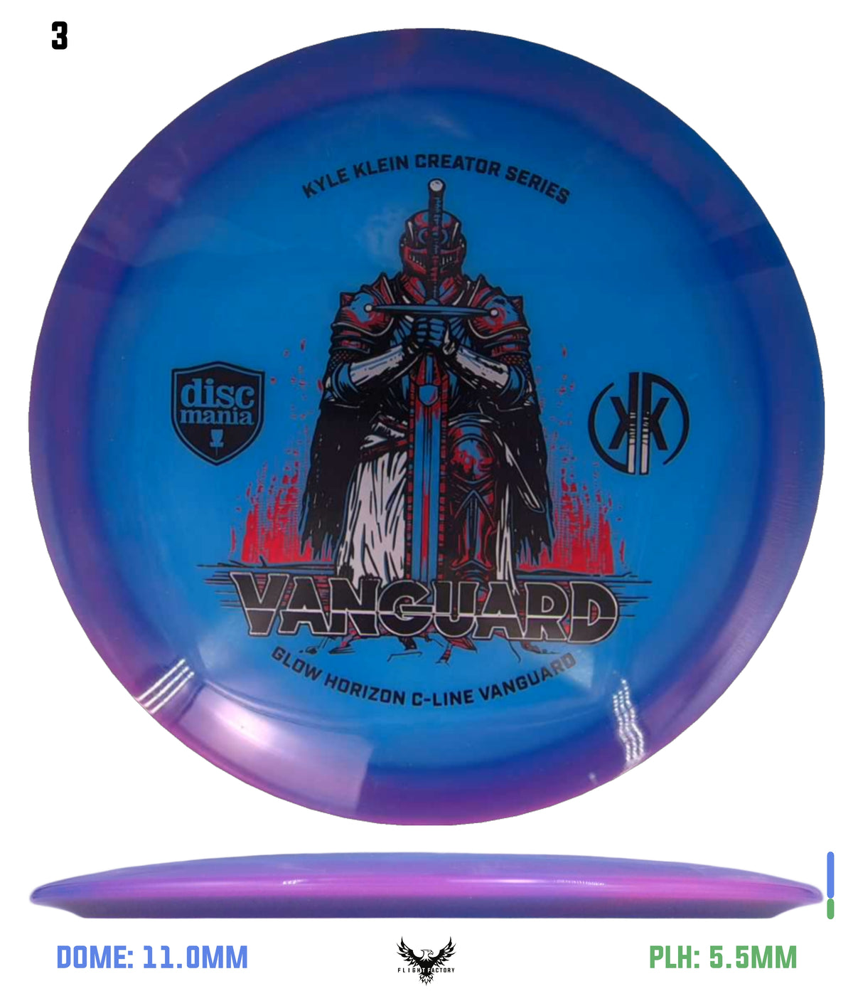 Discmania Kyle Klein Creator Series Glow Horizon C-Line Vanguard