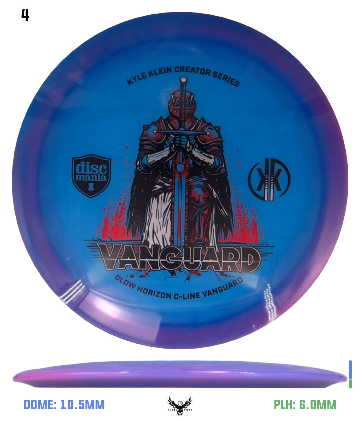 Discmania Kyle Klein Creator Series Glow Horizon C-Line Vanguard