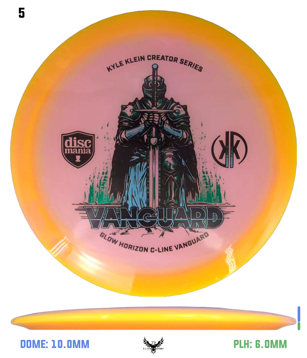 Discmania Kyle Klein Creator Series Glow Horizon C-Line Vanguard