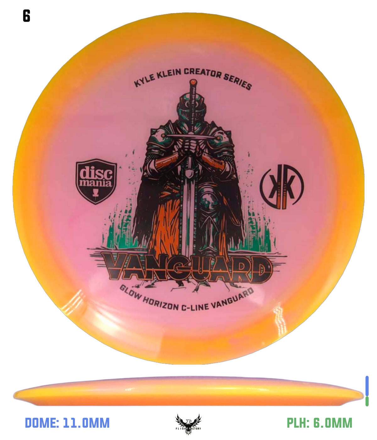 Discmania Kyle Klein Creator Series Glow Horizon C-Line Vanguard