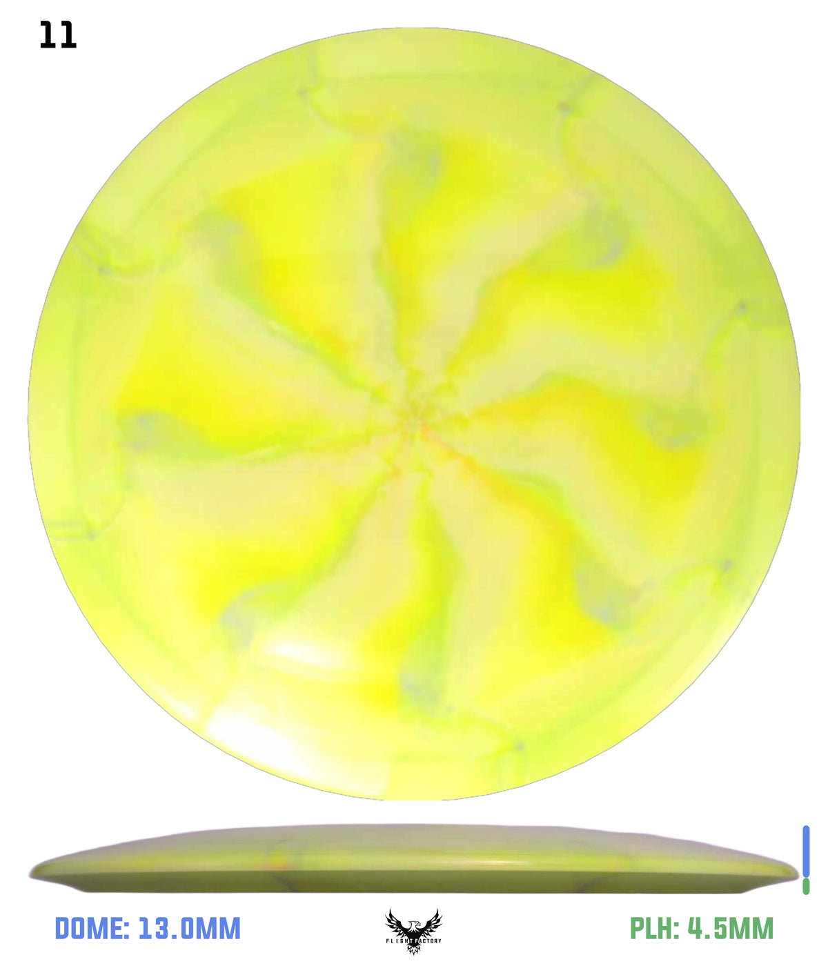 Discraft Paul McBeth x Paige Pierce ESP Swirl Bottom Stamped Anax