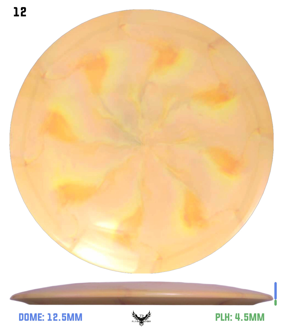 Discraft Paul McBeth x Paige Pierce ESP Swirl Bottom Stamped Anax