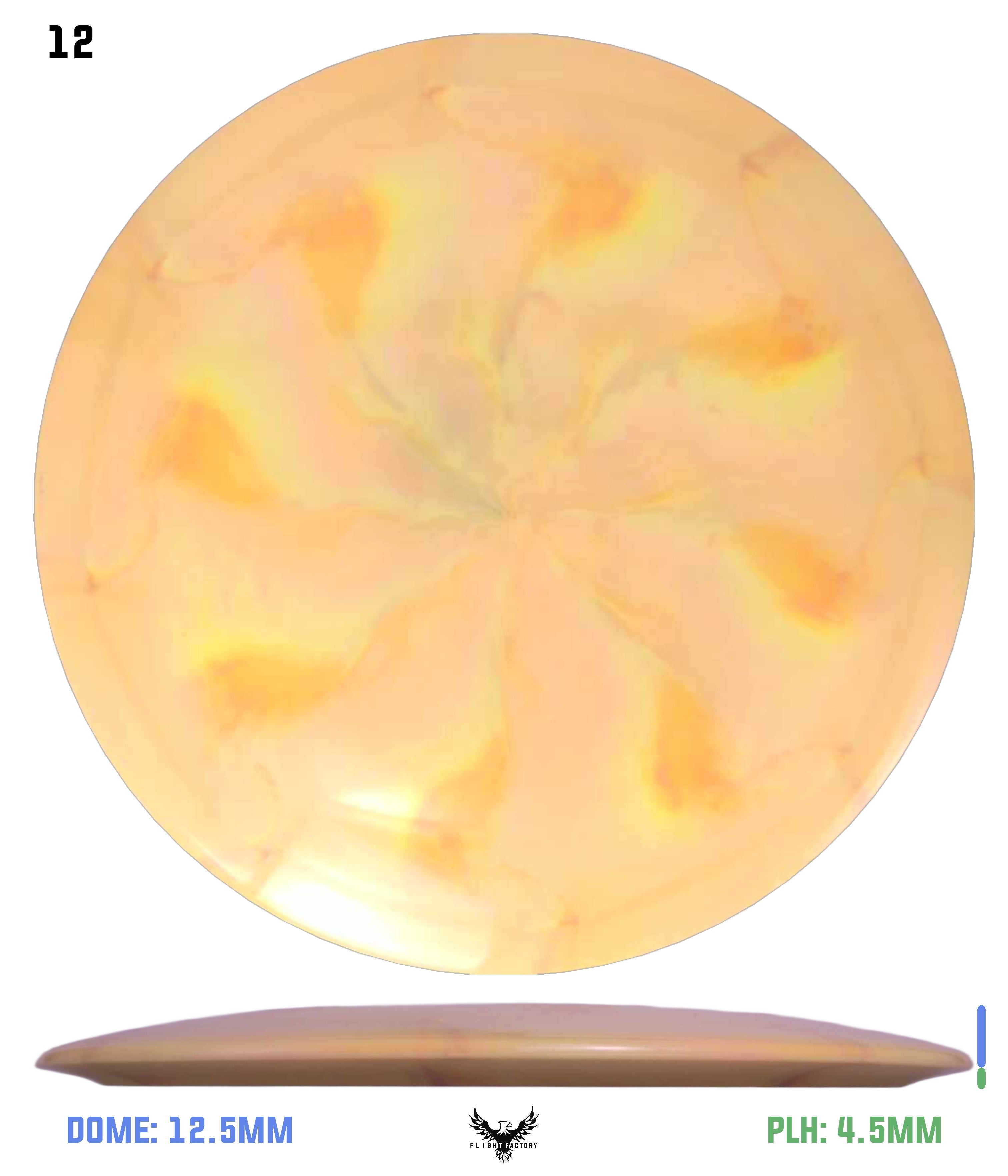 Discraft Paul McBeth x Paige Pierce ESP Swirl Bottom Stamped Anax