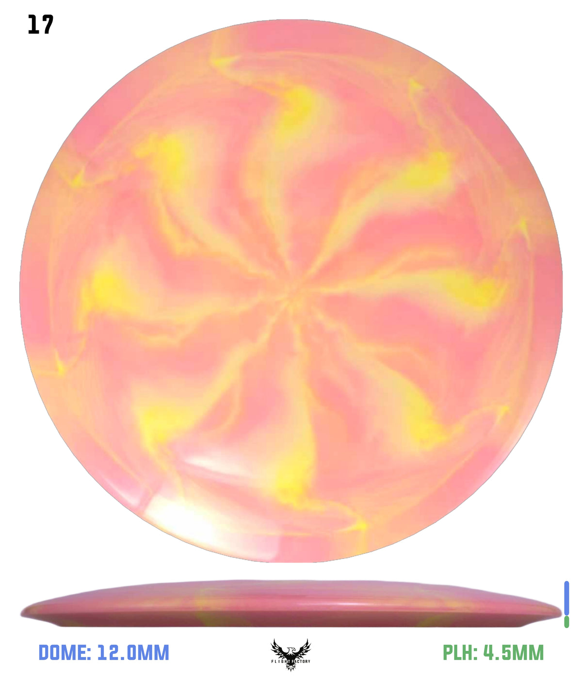 Discraft Paul McBeth x Paige Pierce ESP Swirl Bottom Stamped Anax