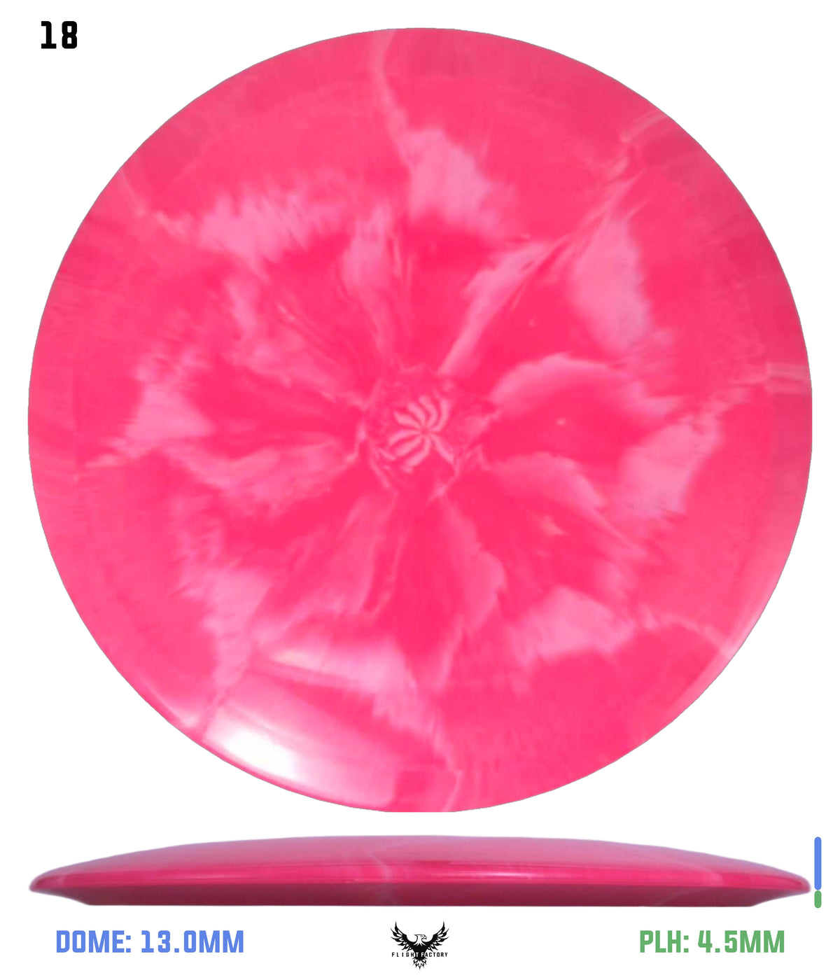 Discraft Paul McBeth x Paige Pierce ESP Swirl Bottom Stamped Anax