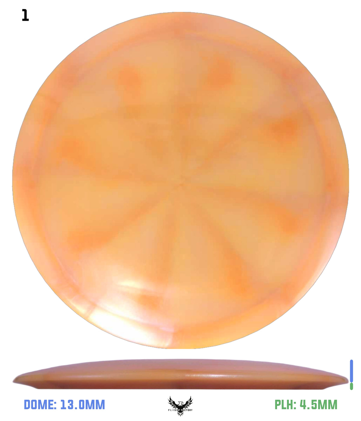 Discraft Paul McBeth x Paige Pierce ESP Swirl Bottom Stamped Anax