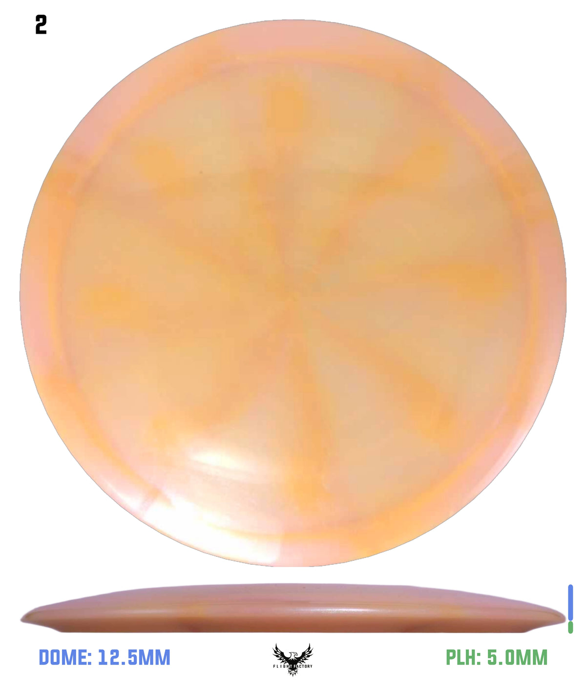 Discraft Paul McBeth x Paige Pierce ESP Swirl Bottom Stamped Anax