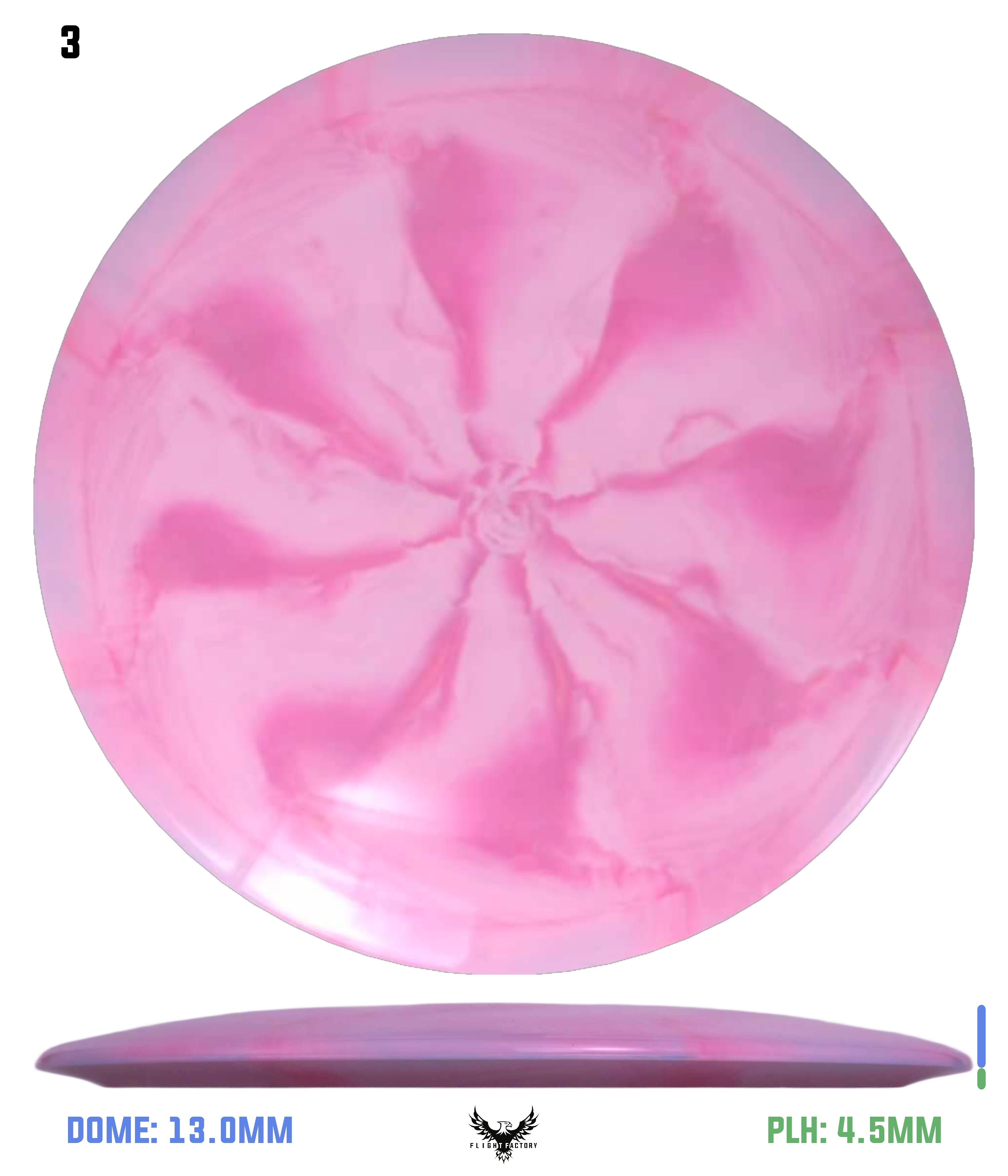 Discraft Paul McBeth x Paige Pierce ESP Swirl Bottom Stamped Anax