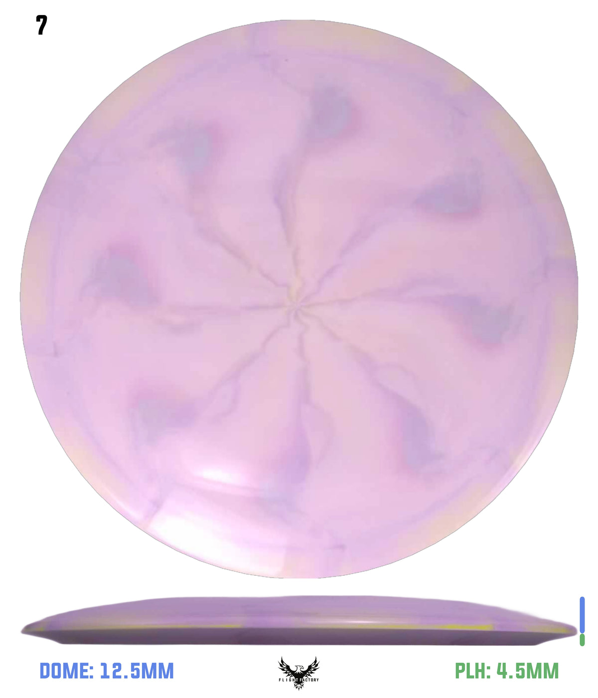 Discraft Paul McBeth x Paige Pierce ESP Swirl Bottom Stamped Anax