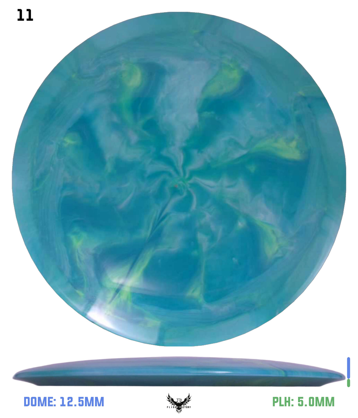 Discraft Paul McBeth x Paige Pierce ESP Swirl Bottom Stamped Anax