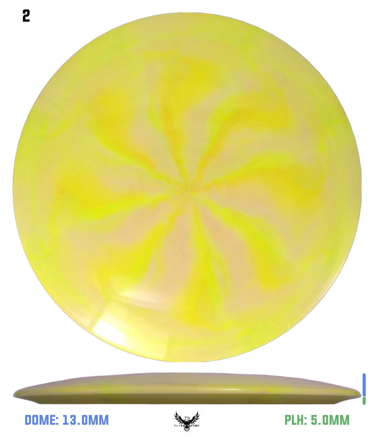 Discraft Paul McBeth x Paige Pierce ESP Swirl Bottom Stamped Anax